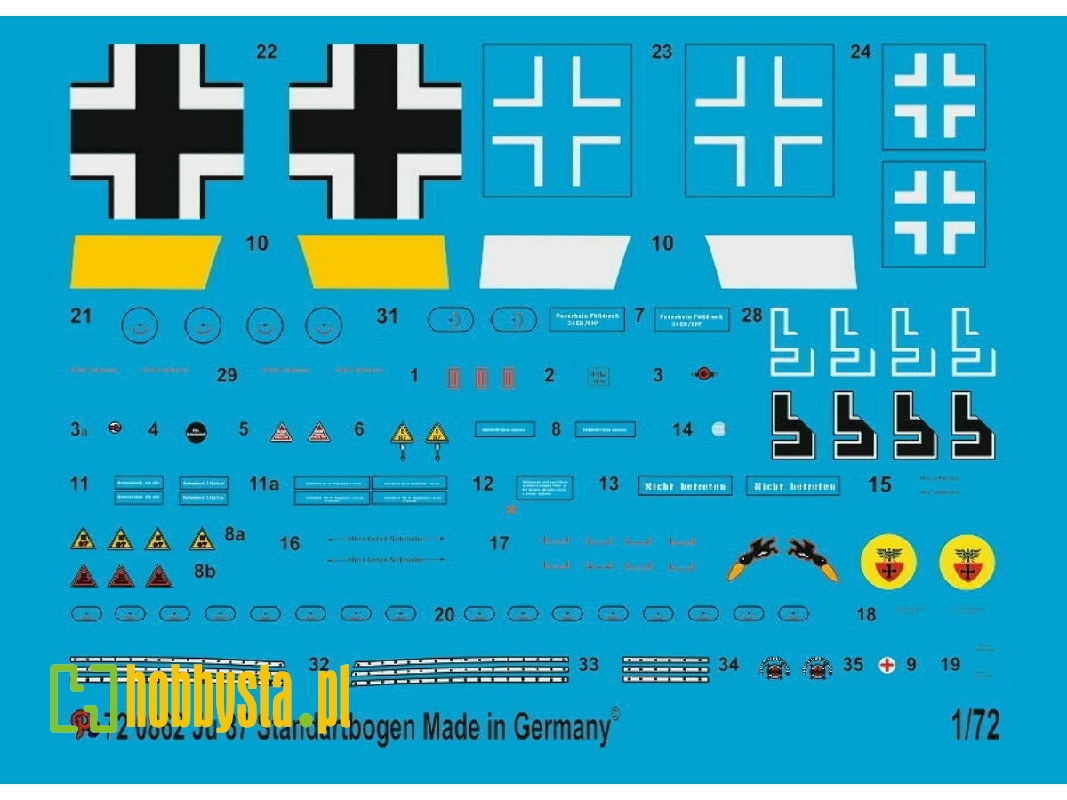 Ju 87 Stuka Standard Stencils - image 1
