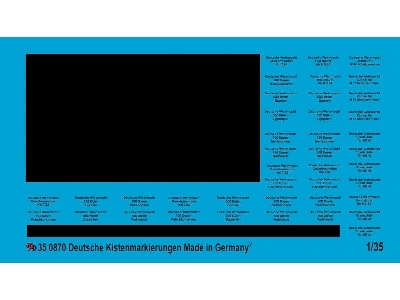 German Ration Crate Markings - image 1