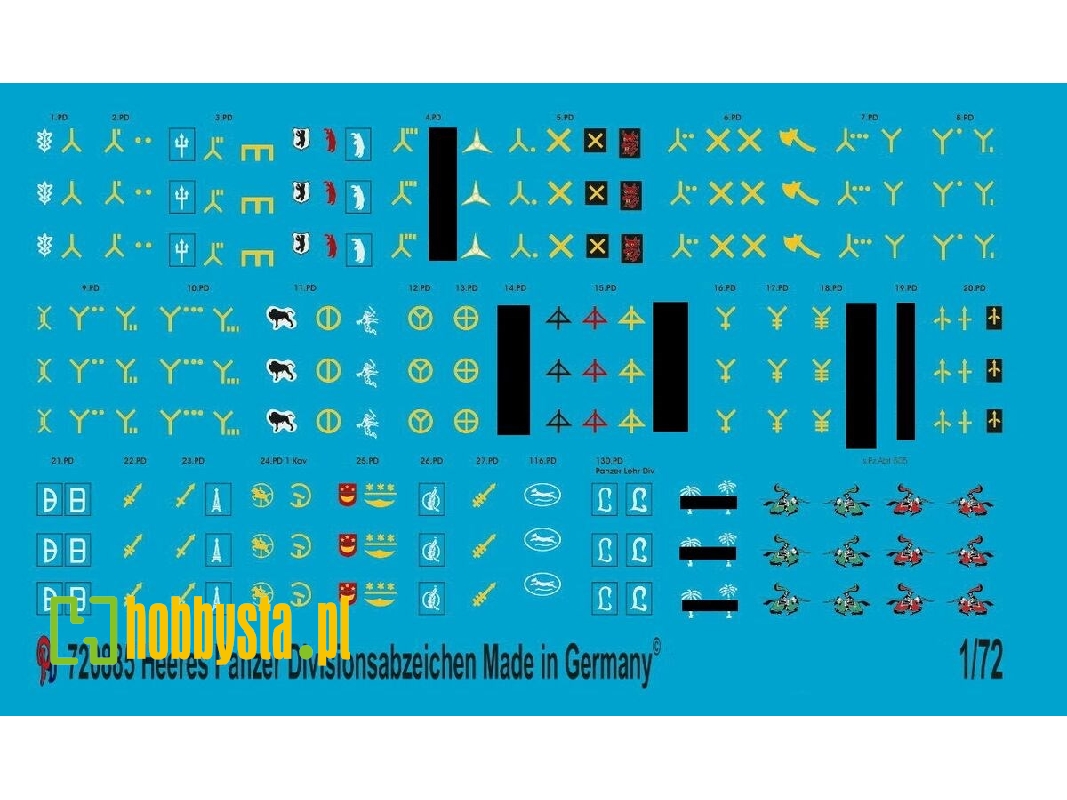 German Tank Division Unit Signs - image 1