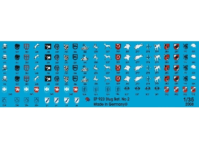 Stug Batteries Unit Markings No. 2 - image 1