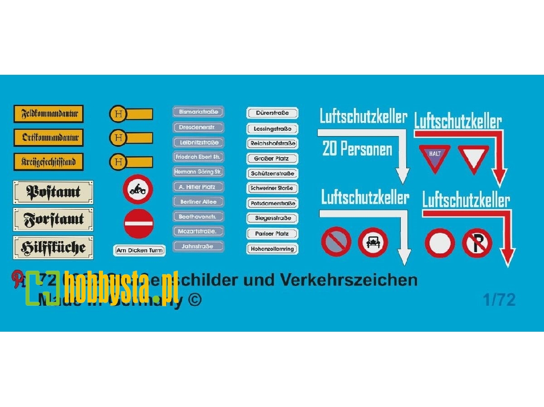 German Road Signs And Street Name Plates - image 1