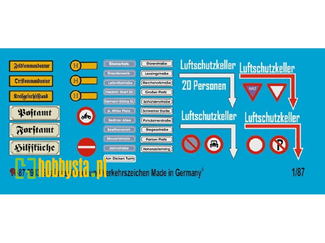 German Road Signs And Street Name Plates - image 1