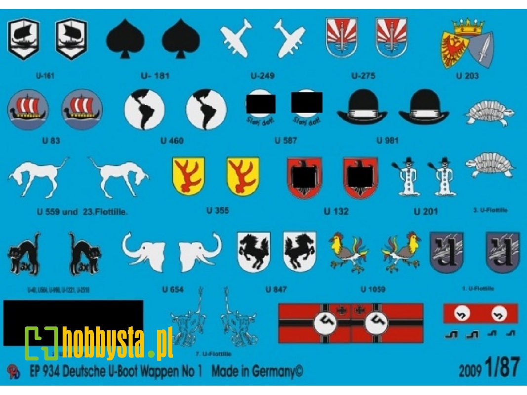 Submarine Heraldic, Unit Markings And Flags No. 1 - image 1