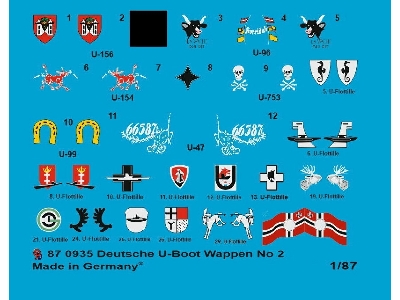 Submarine Heraldic, Unit Markings And Flags No. 2 - image 1