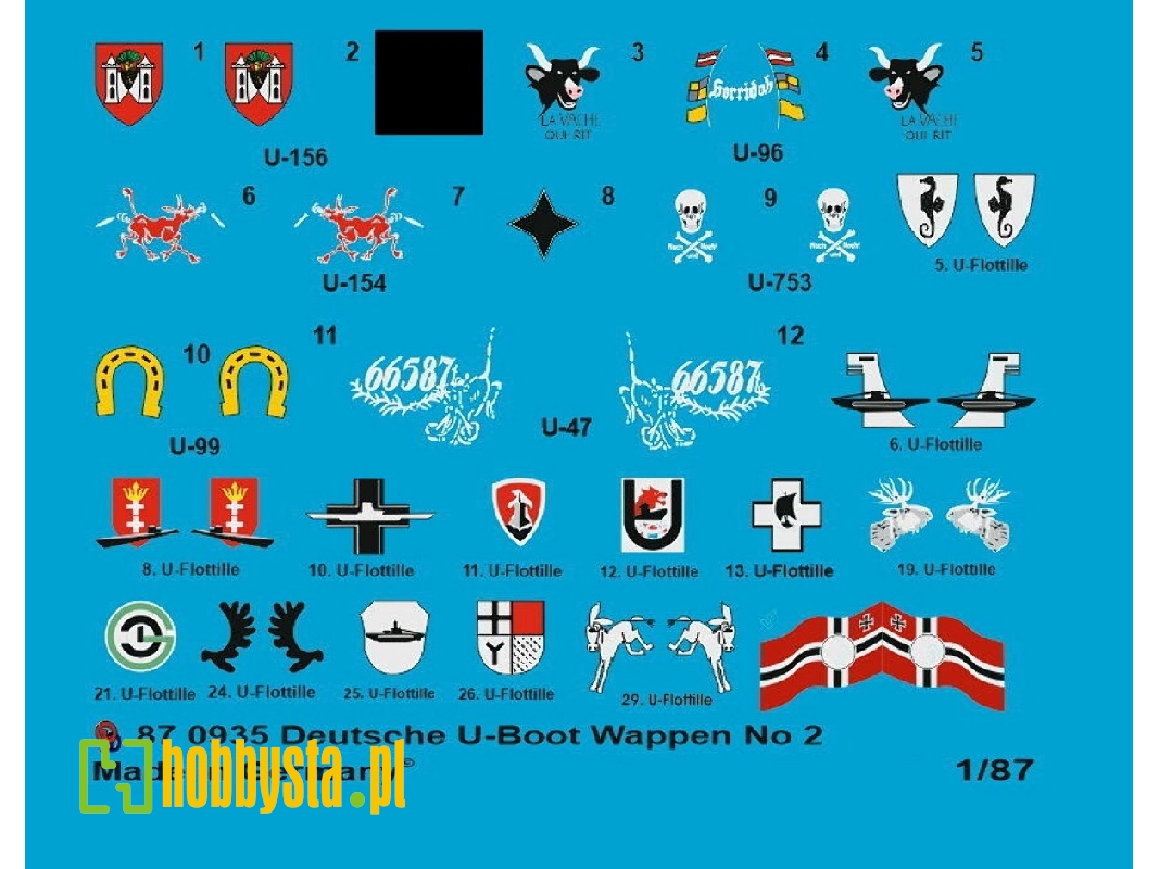 Submarine Heraldic, Unit Markings And Flags No. 2 - image 1