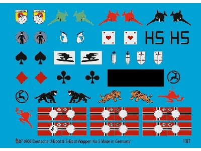 Submarine And S-boat Heraldic, Unit Markings And Flags No. 3 - image 1