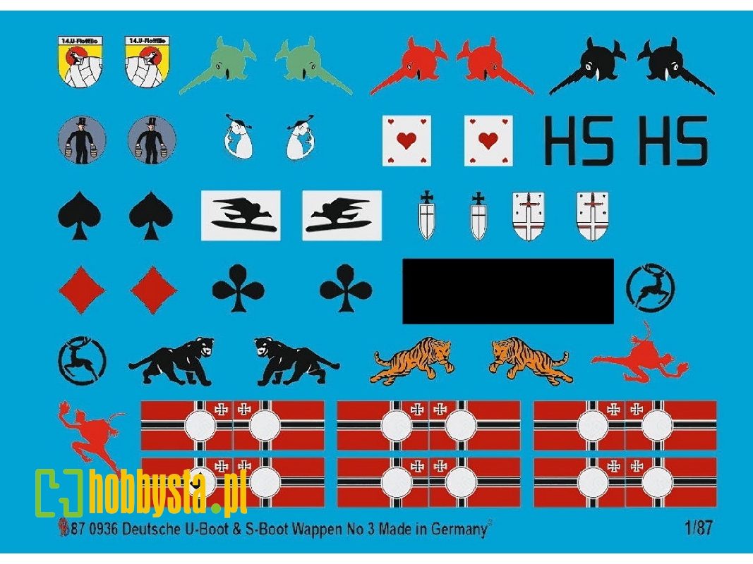 Submarine And S-boat Heraldic, Unit Markings And Flags No. 3 - image 1