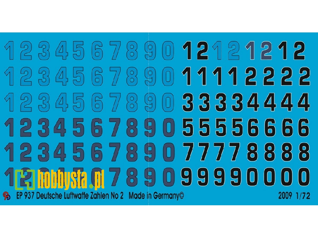 German Airforce Numbers No. 2 - image 1