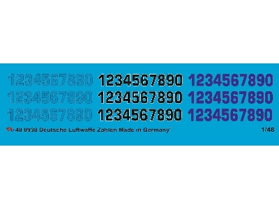 German Airforce Numbers No. 2 - image 1