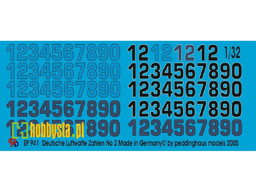 German Airforce Numbers No. 2 - image 1