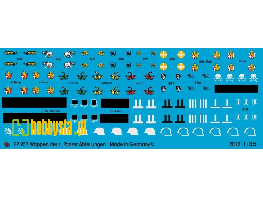 Unit Markings Of The Heavy Tank Units Of Wehrmacht And Waffen Ss - image 1