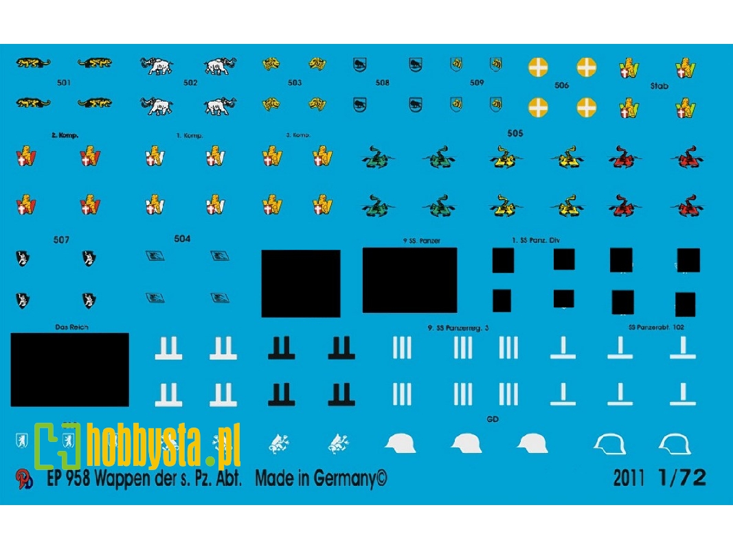 Unit Markings Of The Heavy Tank Units Of Wehrmacht And Waffen Ss - image 1