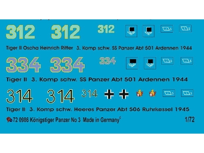King Tiger Markings No. 3 - image 1