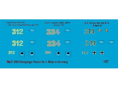 King Tiger Markings No. 3 - image 1