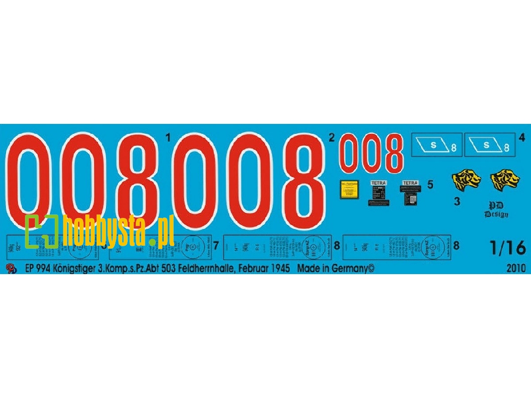 King Tiger 3. Comp S. Army Pz. Abt. 503 - image 1