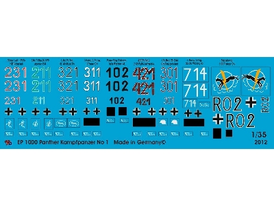 Panther Tank Markings No. 1 - image 1