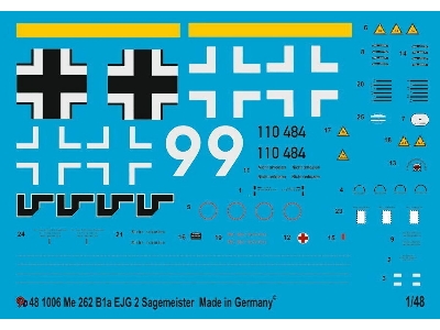 Me 262 B 1a Ejg 2 Gefreiter Sagemeister - image 1