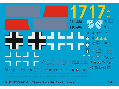 Me 262 A1 Jg 7 Major Dorn - image 1