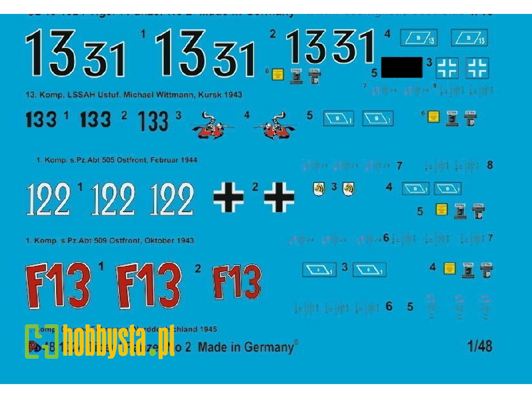 Tiger Tank Markings No. 2 - image 1