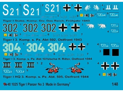 Tiger Tank Markings No. 3 - image 1