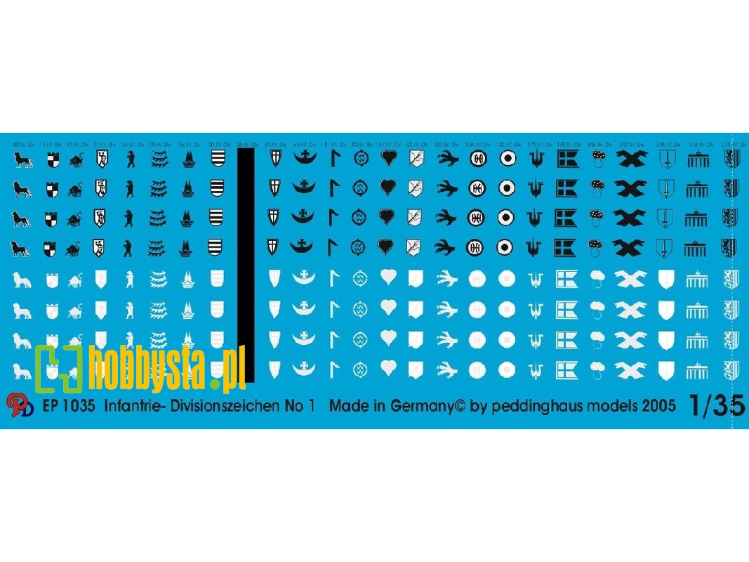 German Infantry Division Markings No. 1 - image 1
