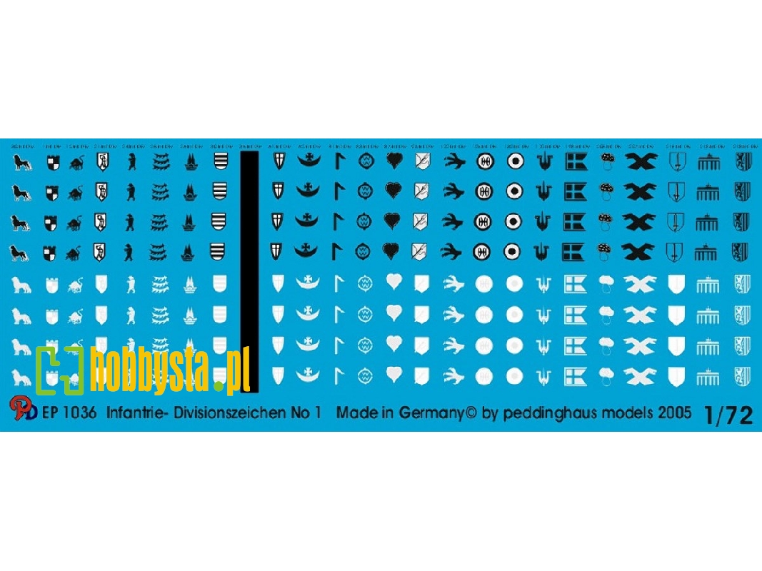 German Infantry Division Markings No. 1 - image 1