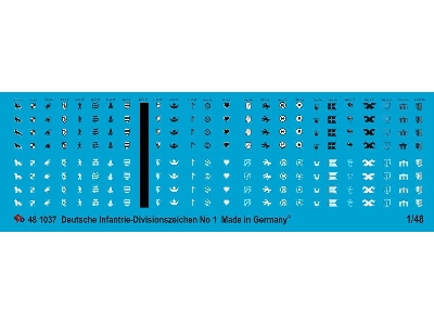 German Infantry Division Markings No. 1 - image 1