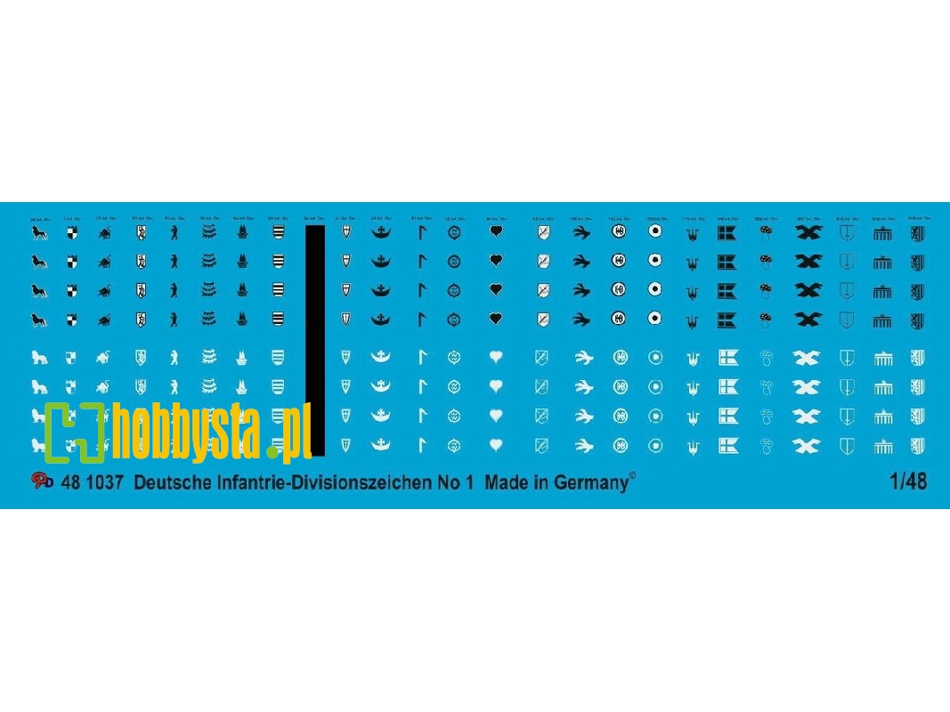 German Infantry Division Markings No. 1 - image 1