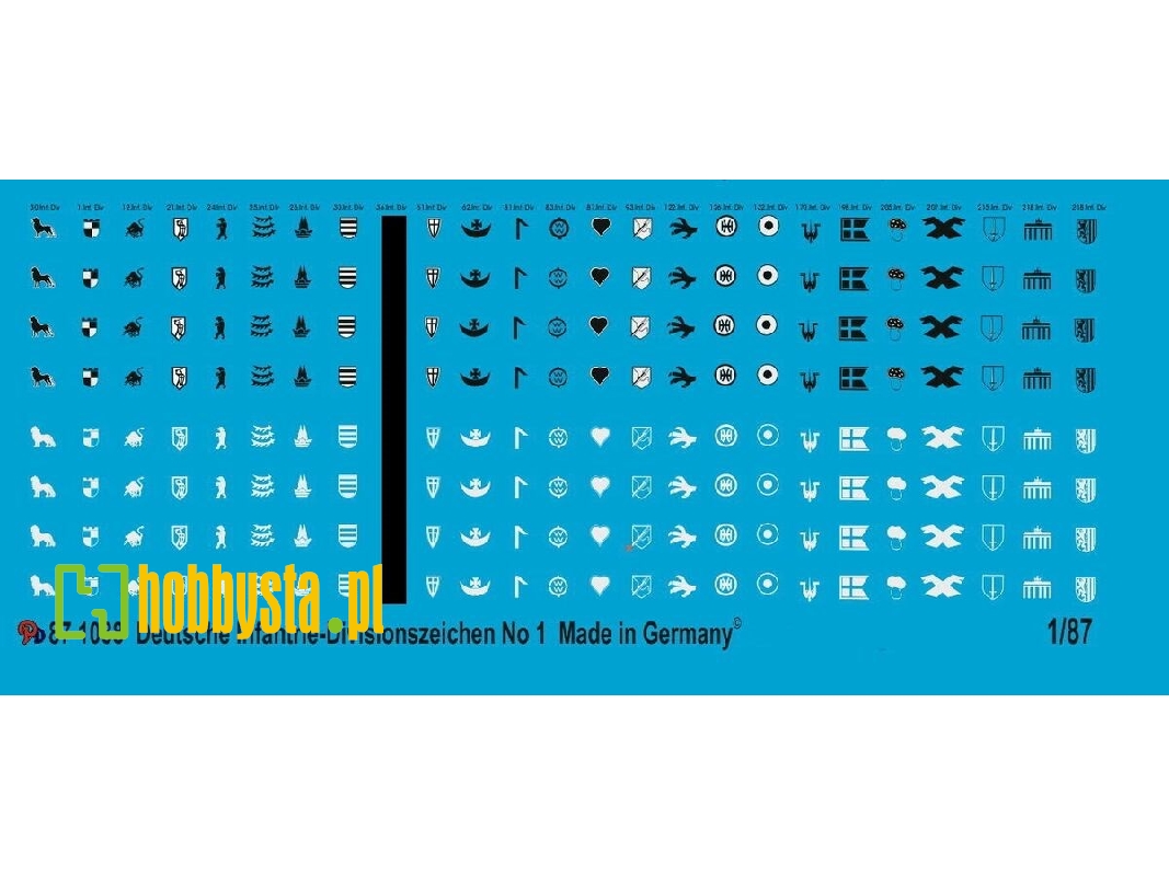 German Infantry Division Markings No. 1 - image 1