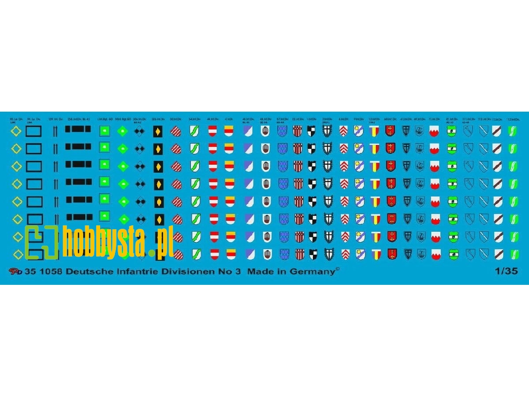 German Infantry Division Markings No. 3 - image 1