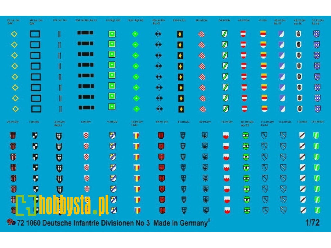 German Infantry Division Markings No. 3 - image 1