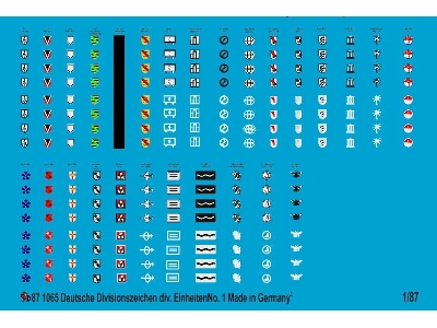 German Division Markings Misc. Units No. 1 - image 1