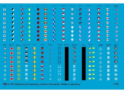 German Army Corps And Div. Divisions Markings - image 1