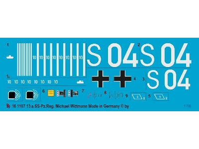 Wittmanns Tiger S 04 With Kill Markings - image 1