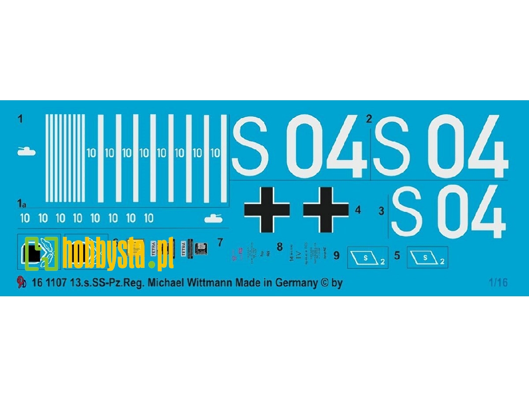 Wittmanns Tiger S 04 With Kill Markings - image 1