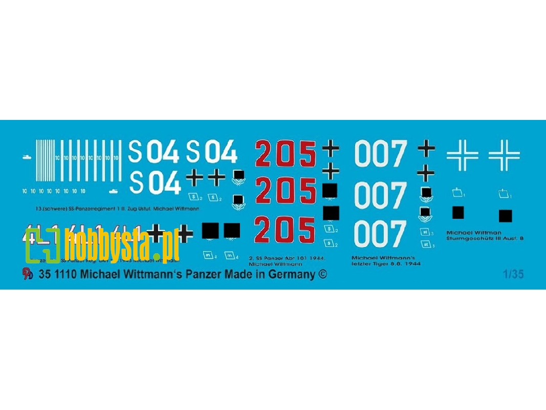 Wittmann's Tank Markings - image 1