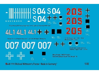 Wittmann's Tank Markings - image 1