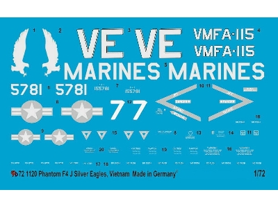 Phantom F 4j Silver Eagles Vietnam - image 1