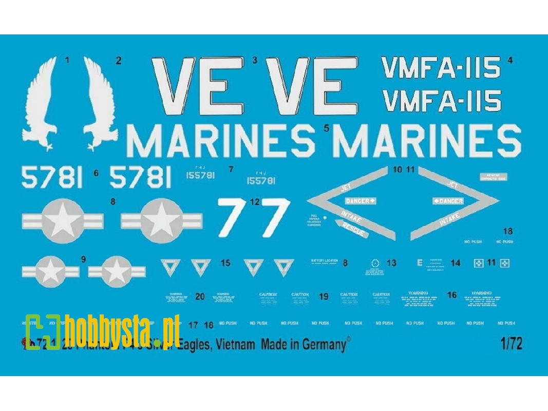 Phantom F 4j Silver Eagles Vietnam - image 1