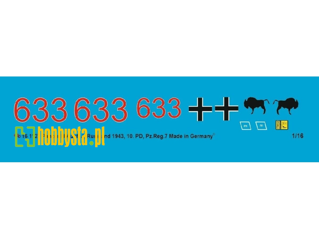 Panzer Iii Ausf. J Russia 1943 10. Pd Pz. Reg. 7 - image 1