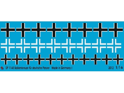 German Iron Crosses For Tanks - image 1