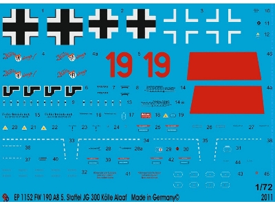 Fw 190 A8 5. Staffel Jg 300 "kölle Alaaf" - image 1