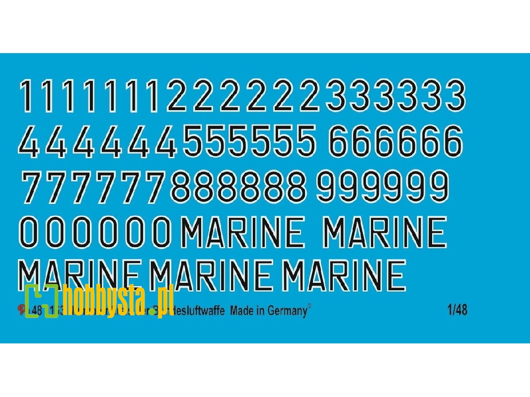 Numbers German Bundesluftwaffe - image 1