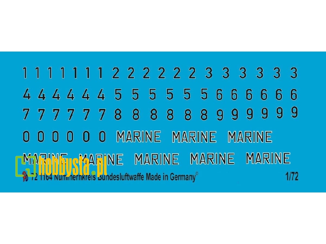 Numbers German Bundesluftwaffe - image 1