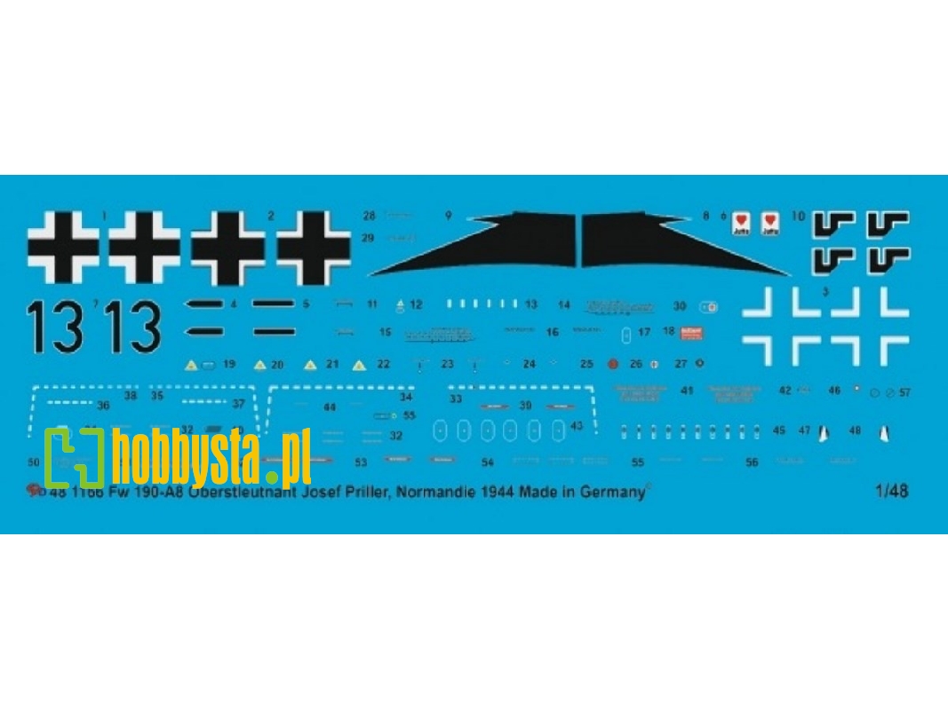 Fw 190 A8 Oberstleutnant Josef Priller Jg 26 - image 1