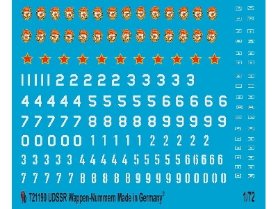 Udssr Insignia Numbers And Tactical Markings - image 1