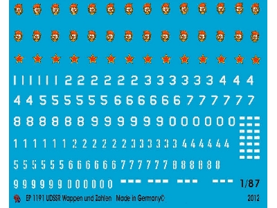 Udssr Insignia Numbers And Tactical Markings - image 1