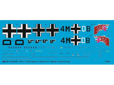 Me 110 C-1 I. (Sj) Lg 1 Destroyer - image 1