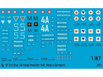 4 Versions For Char B 1 Bis - image 1