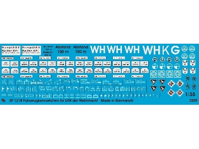 Number Plates For Transport Trucks And Tactical Markings - image 1